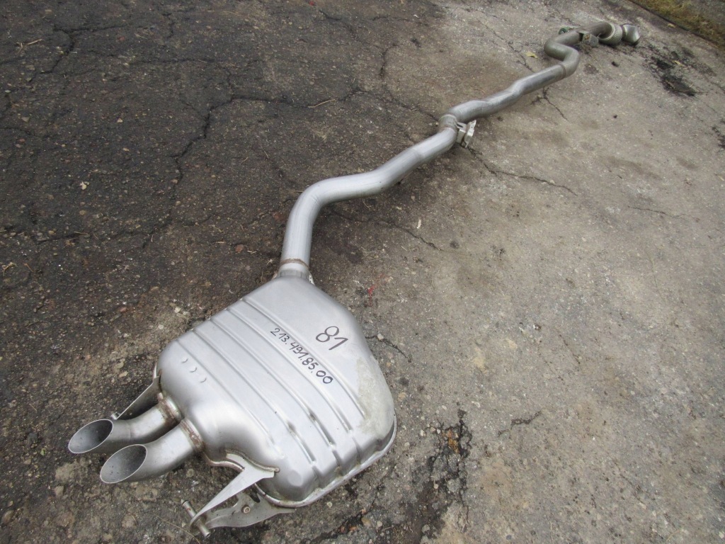 Гаситель выхлоп комплект mercedes-benz e amg w213 213 a2134918500 Киев