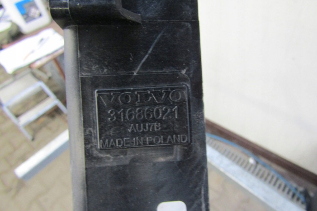 фото №7, Рамка корпус кронштейн радіатора volvo xc40 31686021 17-