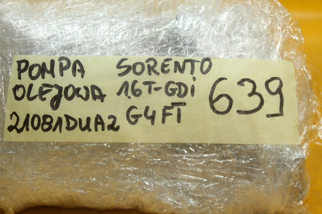 фото №12, Насос масла kia sorento iv hyundai 1.6 t-gdi g4ft 210810u1a2