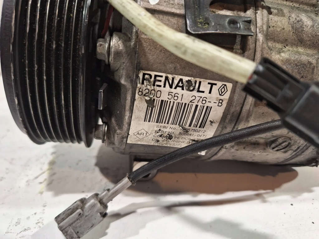 фото №7, Компрессор кондиционера 8200561276b renault laguna iii 2.0 dci 07-