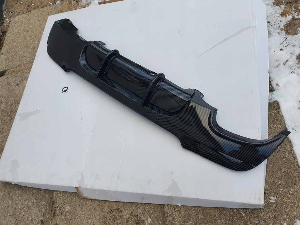 фото №8, Дифузор e92 e93 накладка карбон блиск задня