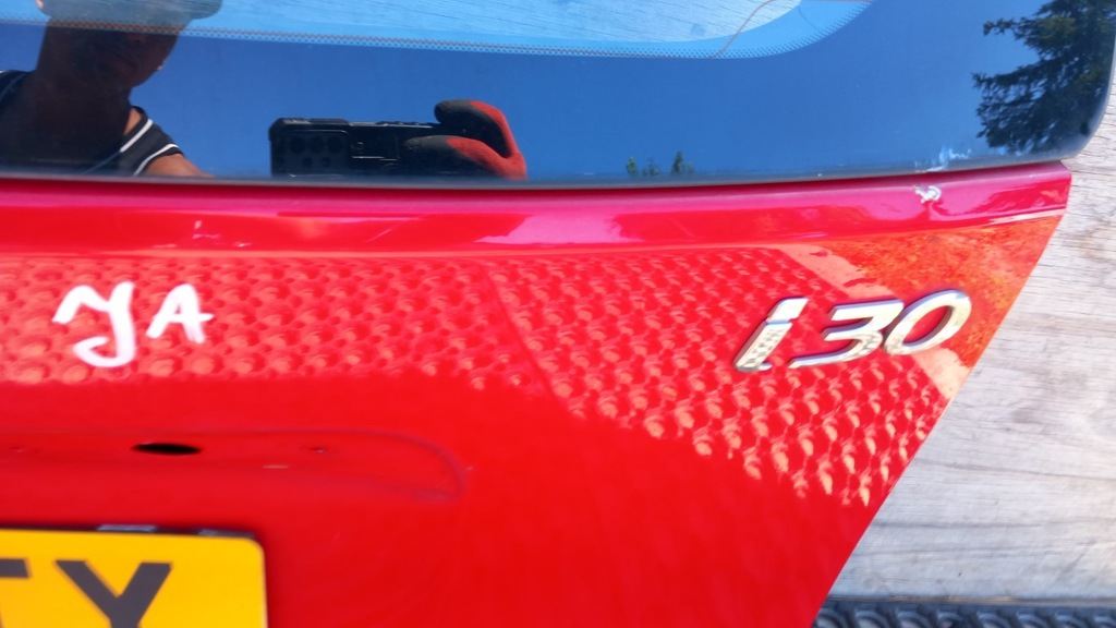 фото №7, Hyundai i30 kombi крышка багажника багажника задняя ja