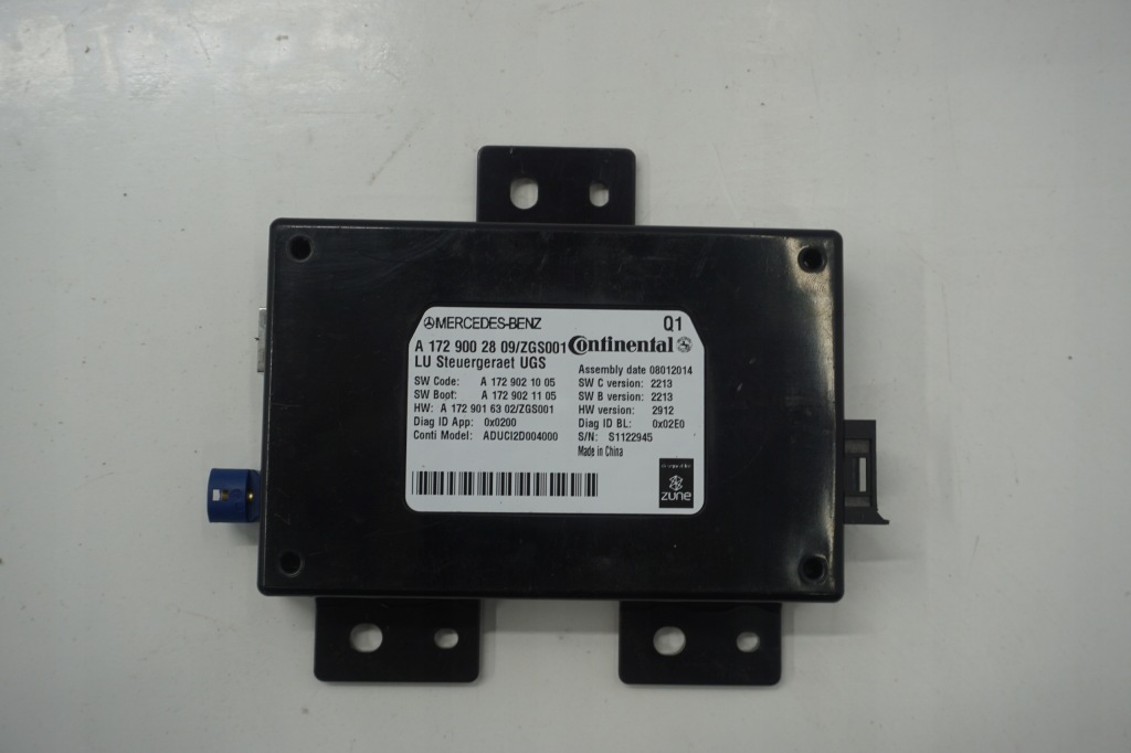 фото №1, Mercedes w176 блок управления круиз-контроль a1729002809