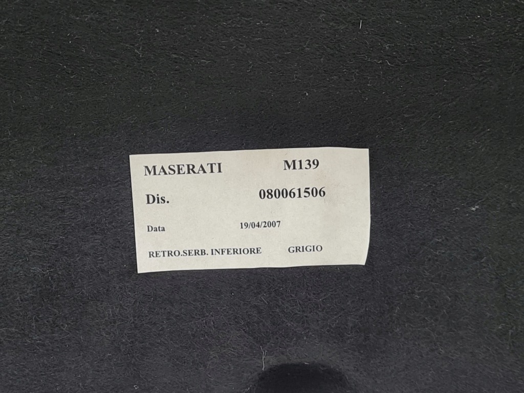 2007 maserati quattroporte обшивка багажника 080061506 в Украине