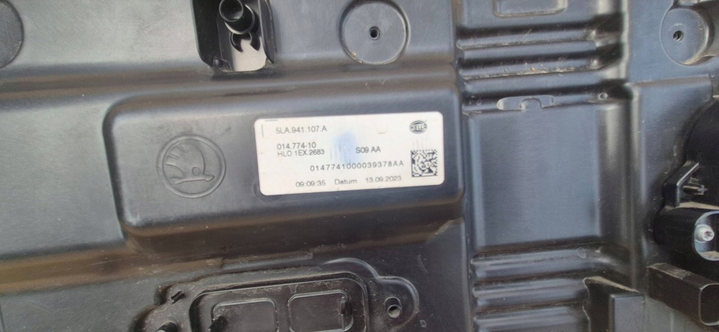 фото №9, Skoda enyaq 5la решётка радиатора решётка радиатора радиатора led 5la941107a