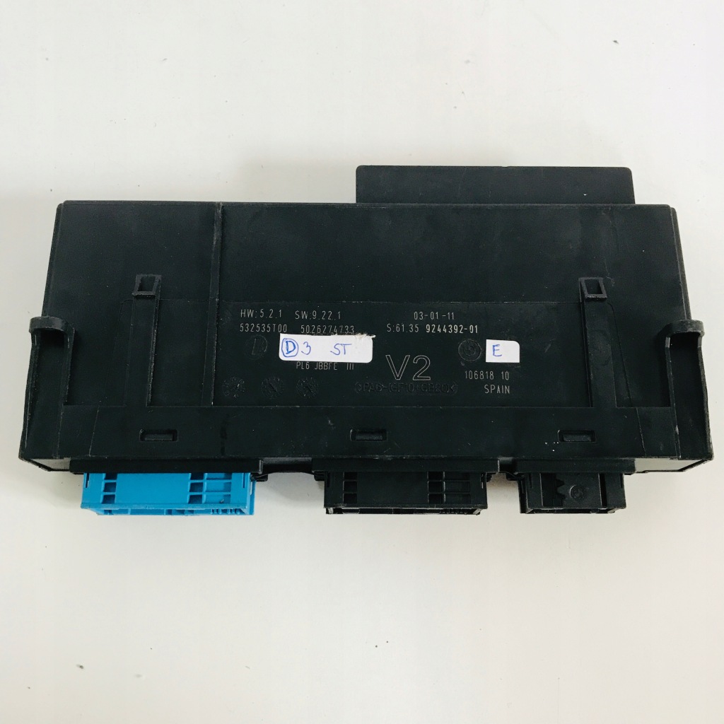 фото №1, Модуль блок керування комфорту bmw 5 f10 f11 9244392