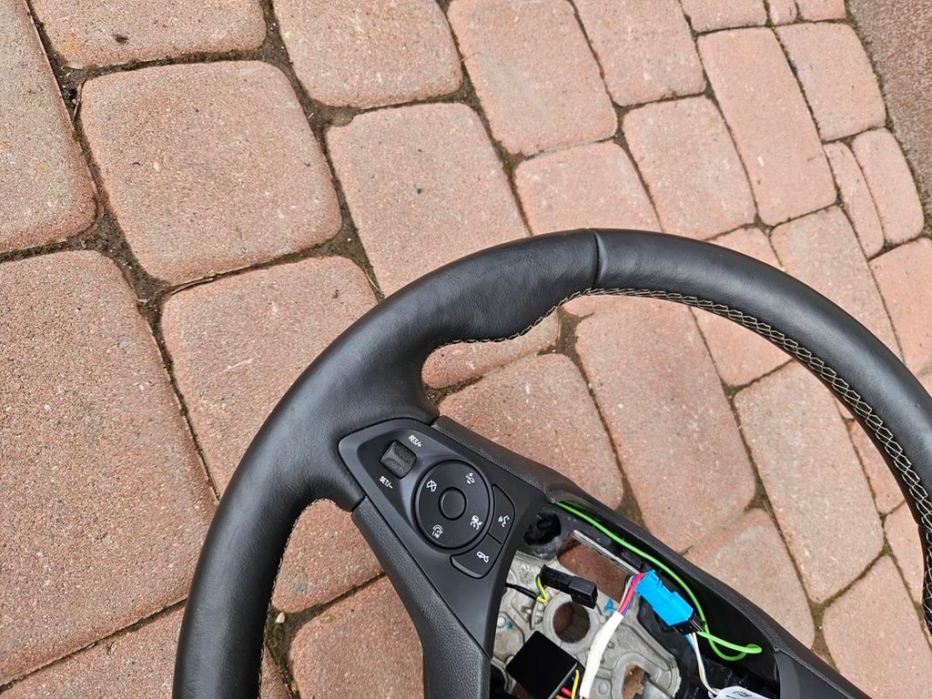 фото №4, Повітропровід шкіра шкіряний підігрівається мультифункція opel astra k #a12