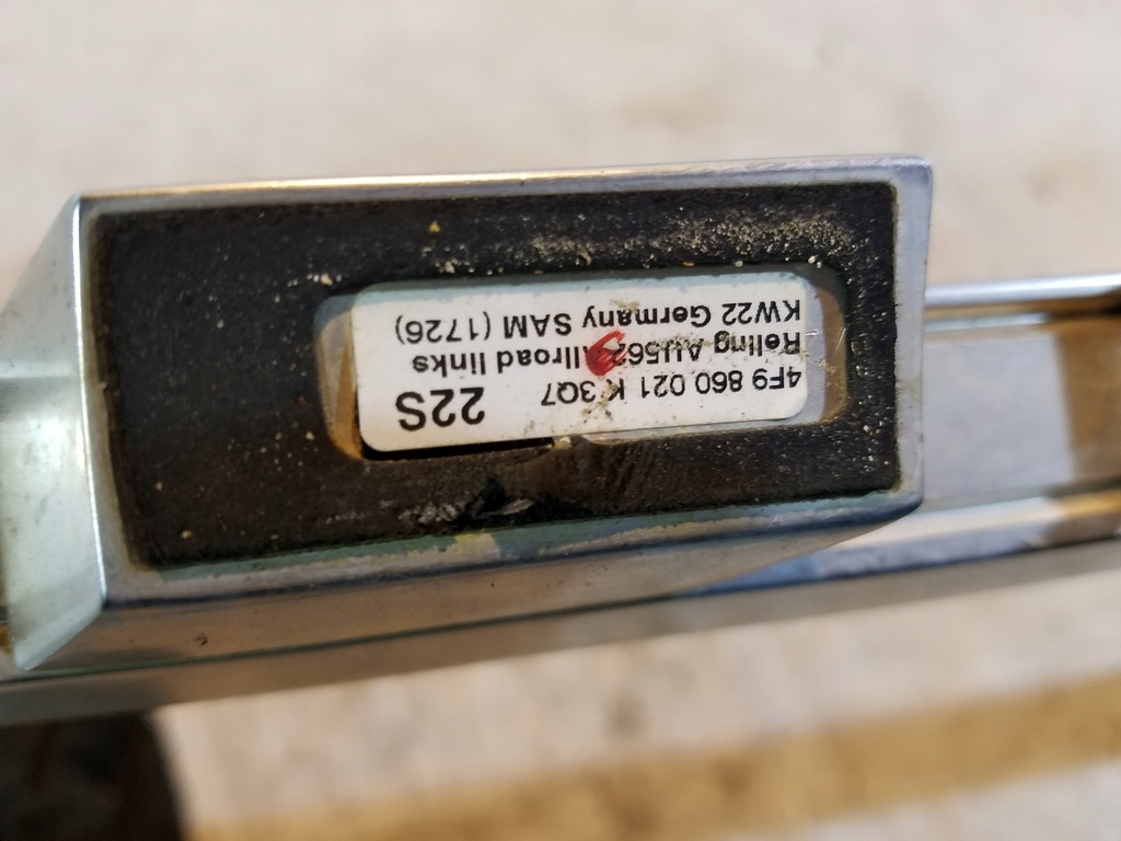 фото №5, Рейлинги кровельные хром audi a6 c6 allroad