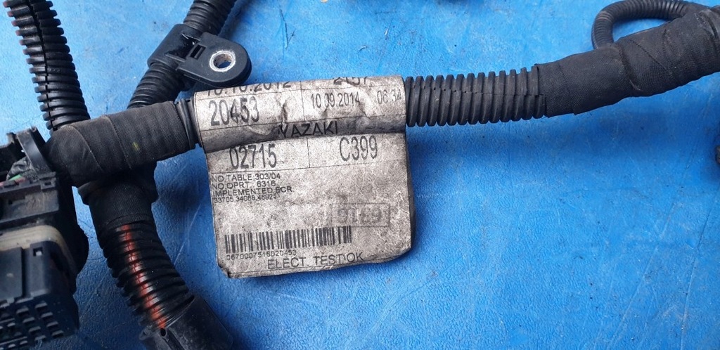 фото №8, Жгут электропроводка электрическая провода кабели коробки maserati ghibli m157