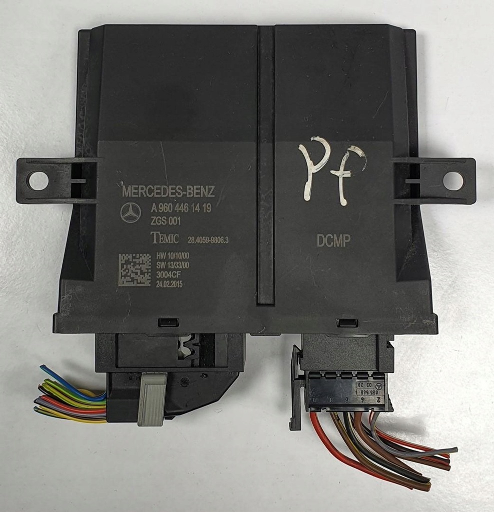 фото №1, Модуль блок управления дверь правый mercedes actros mp4 a9604461419