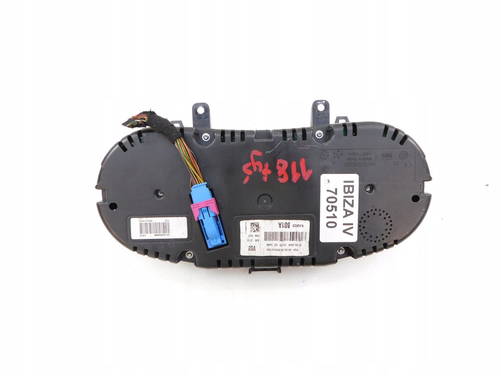 фото №6, Seat ibiza iv 1.4 tdi счетчик