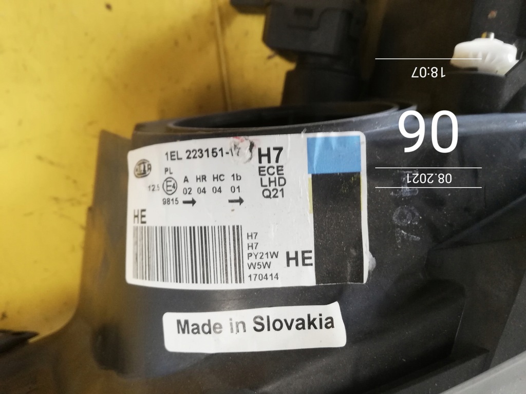 фото №8, Mercedes ml w163 фары лампа перед 1el223151 02-05