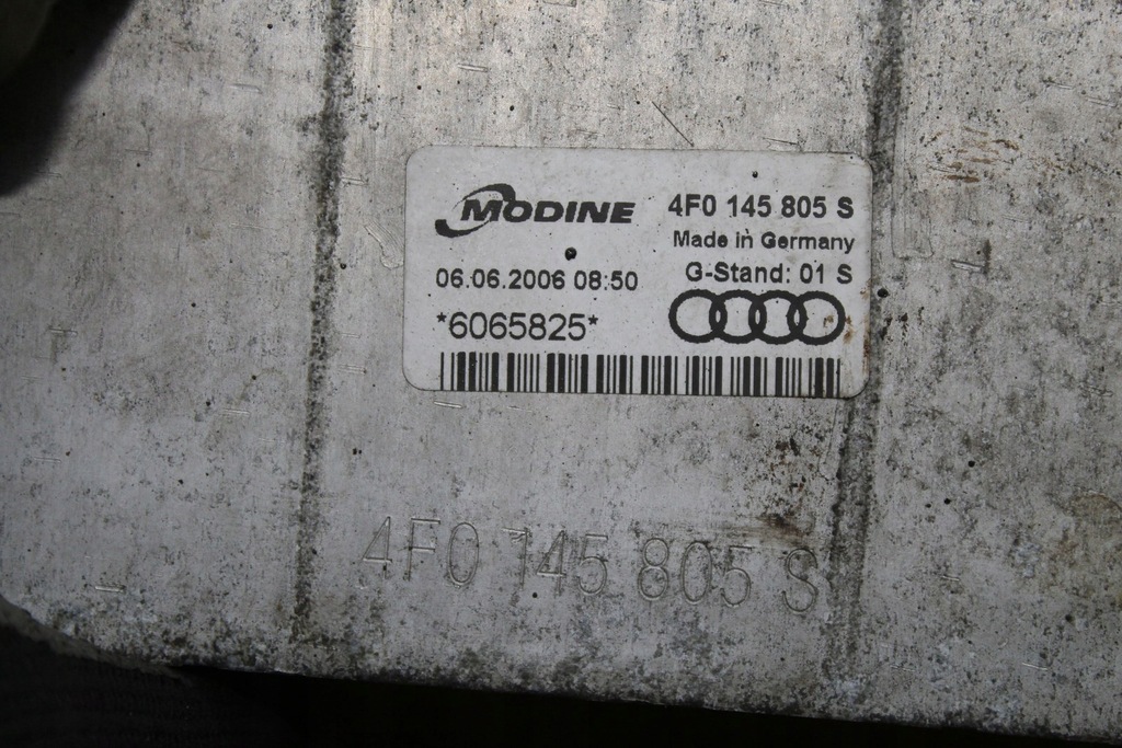 фото №6, Радіатор інтеркулер 4f0145805s a6 c6 2.0 tfsi