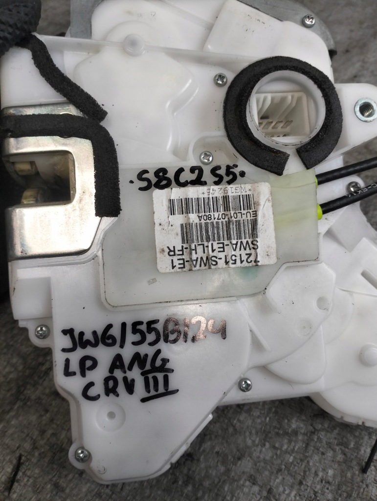 фото №11, Замок двері + ручка лівий перед honda crv iii 07r ang 72151-swa-e1