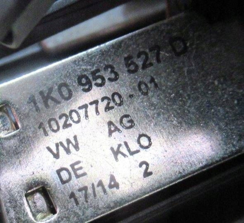 фото №8, Vw scirocco iii 1k8 lift r-line переключатель комбинированный замок зажигания 5k0953502m