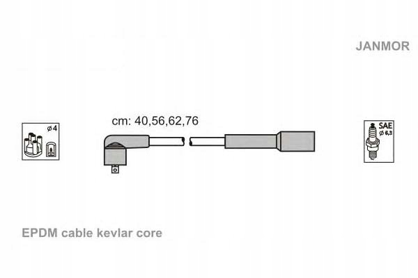 фото №2, Дроти запалювання kpl. citroen peugeot janmor