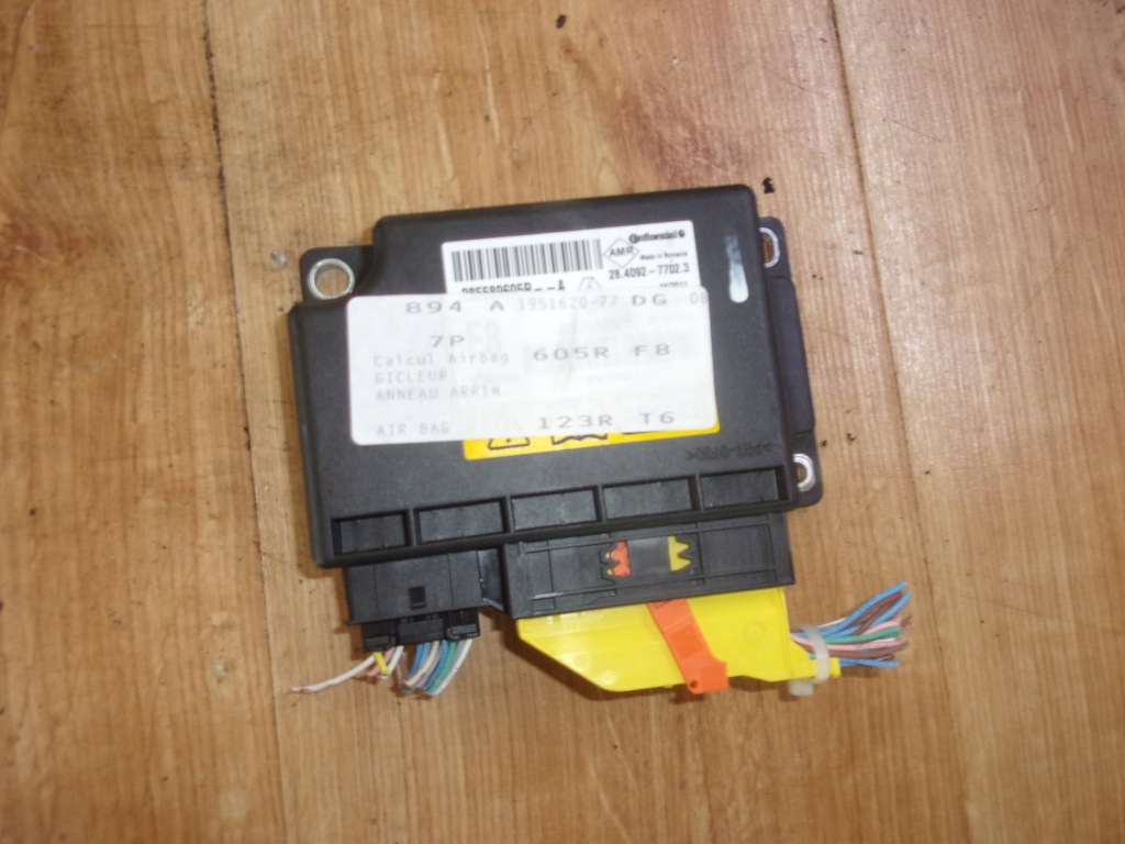 фото №1, Renault scenic iii датчик подушек air bag