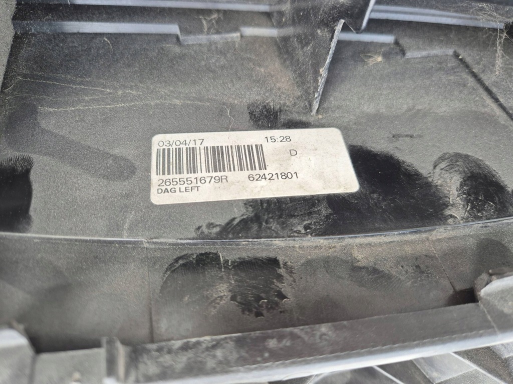 фото №10, Dacia duster lift лампа левая задняя 265551679r оригинал 13-17