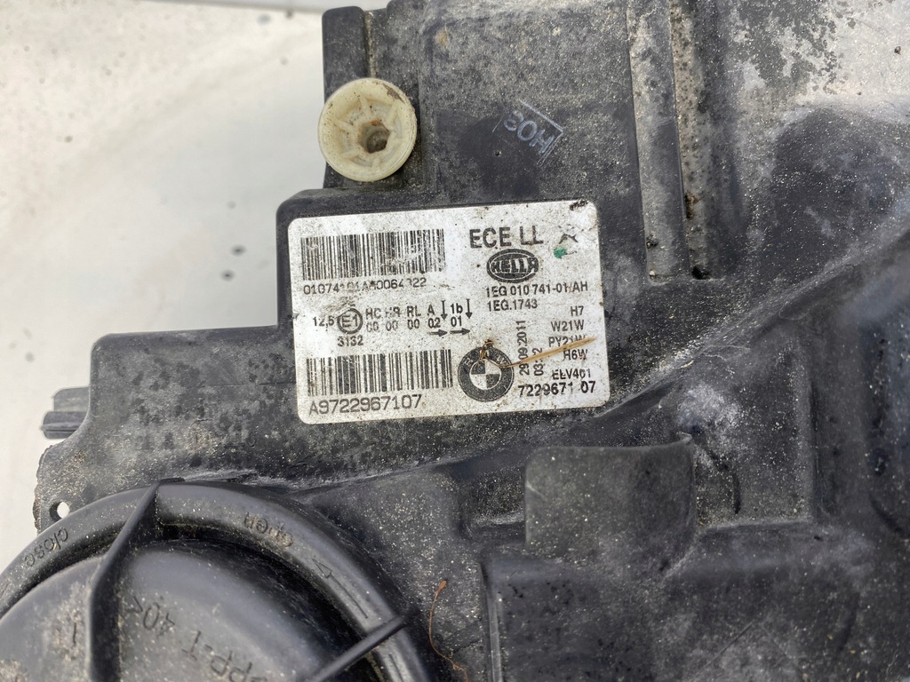 фото №11, Bmw 1 f20 f21 лампа лівий перед 7229671