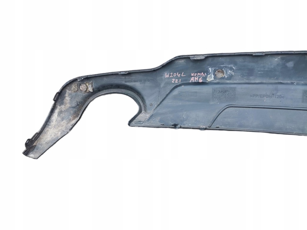 Mercedes c klasa w204 накладка бампера задняя amg a2048853838 Киев