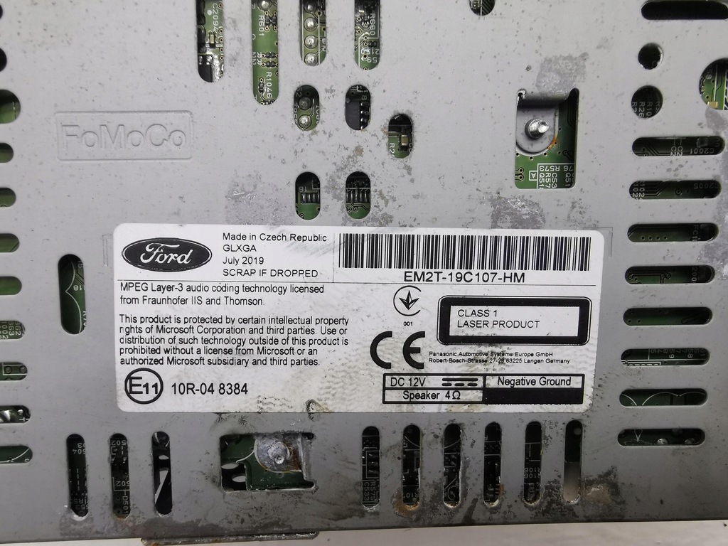 фото №8, Радио навигация ford edge ii em2t-19c107-hm 16-21