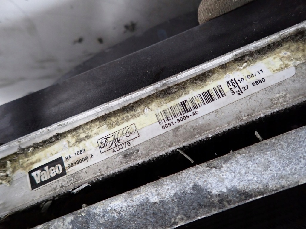 Комплект радиатор вентилятор ford galaxy mk3 2.0d 11r Цена