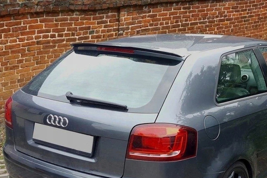 фото №8, Audi s3 8p 2010-2013 спойлер козирок abs чорний mat sobmart