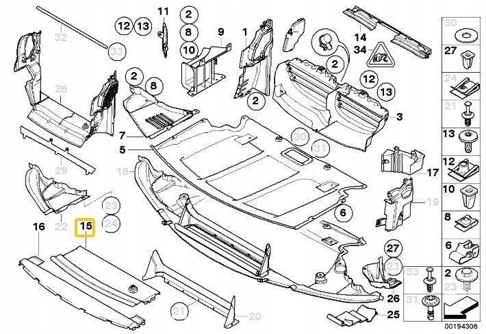 фото №7, Nowa оригинальная решётка воздушная bmw 5' e60 e61 m sport