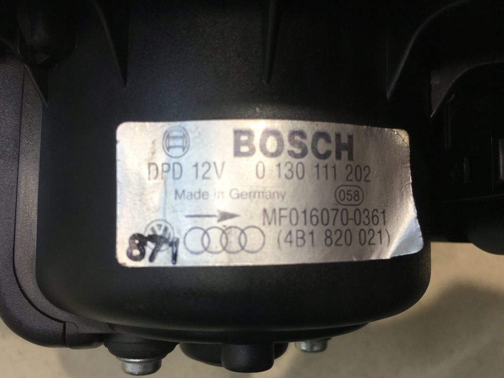 фото №6, Вентилятор повітродувка audi a6 c5 0130111202