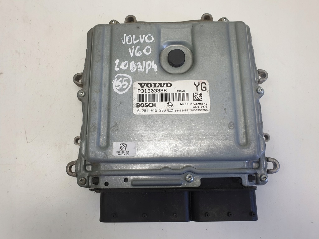 фото №1, Volvo v60 2.0 d2 блок керування двигуна бортовий комп'ютер