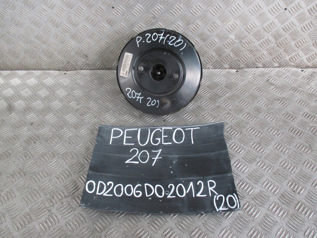 фото №1, Усилитель тормозов peugeot 207 06-12r 9682338580