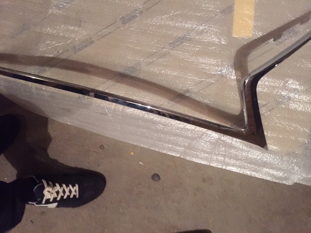 фото №8, Хром молдинг бампера передний lexus nx300