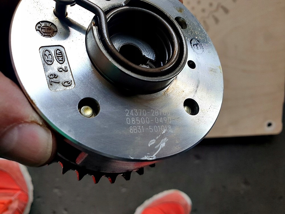 фото №5, Колесо змінних faz розподільного валу kia sportage iv 1.6