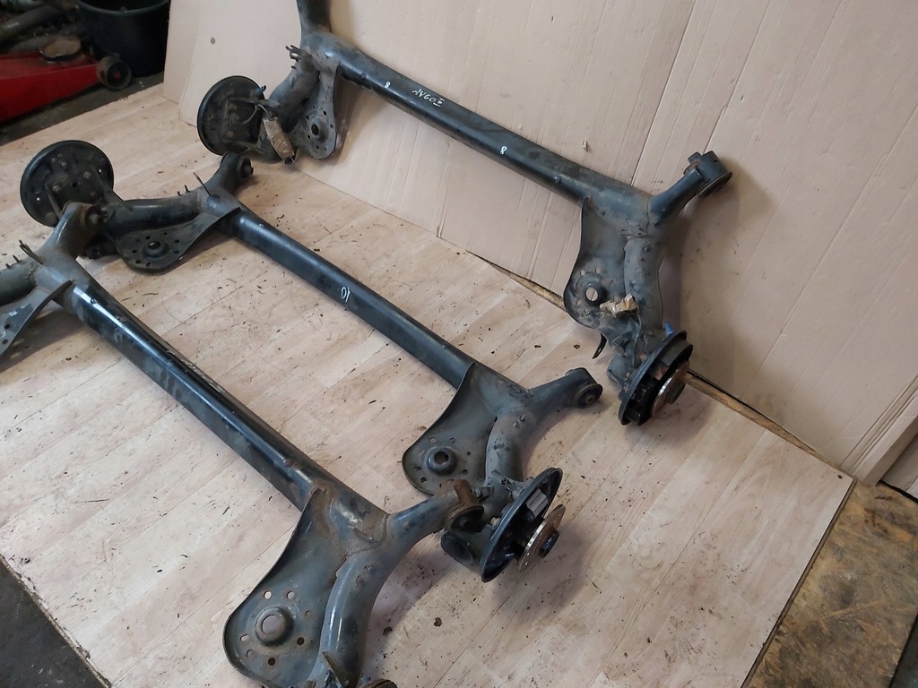 фото №7, Toyota aygo ii балка підвіска задня