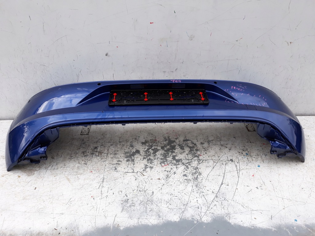 фото №7, Vw polo 6 vi 18- 2g6 бампер задний задняя