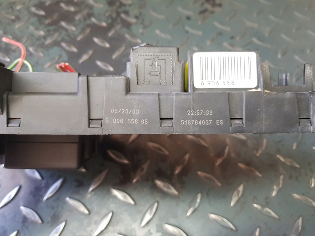 фото №12, Коробка предохранителей 6 906 603 bmw e60 530i 520i m54 przedlift europa