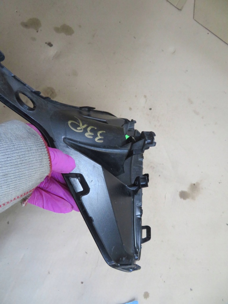 Opel astra l gs-line решётка бампера передний перед левая 9839195080 Оригинал