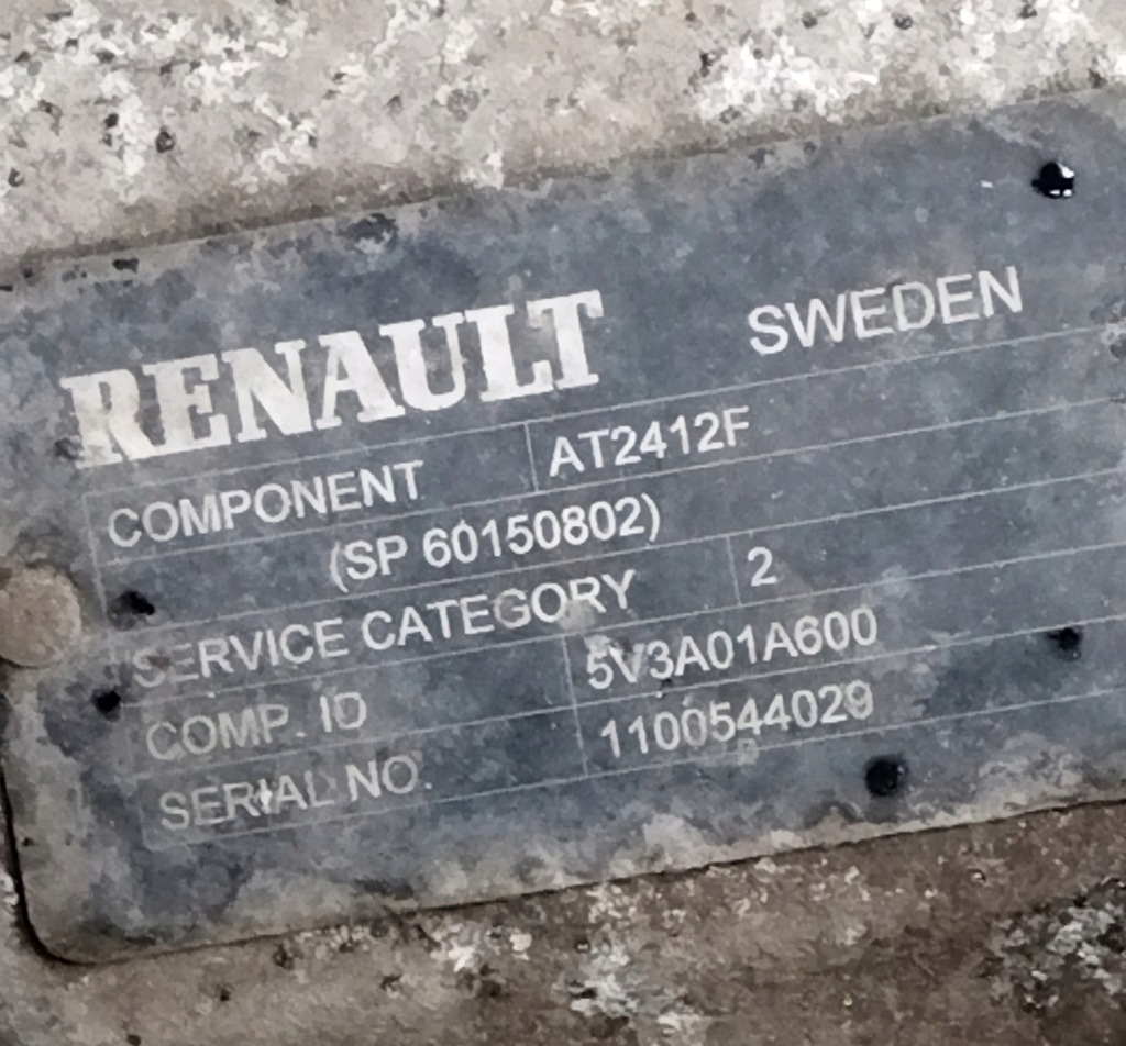 фото №2, Коробка передач передач at2412f renault volvo fh