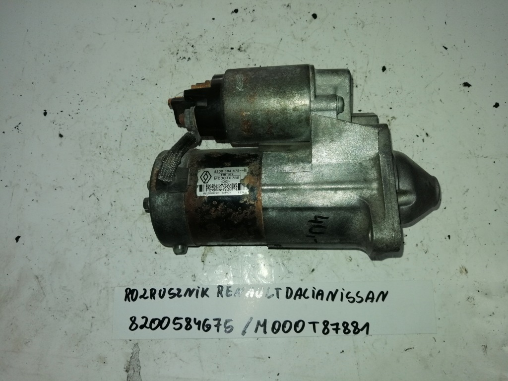 Купити Стартер renault scenic 2 1.5 dci 8200584675 m000t87881