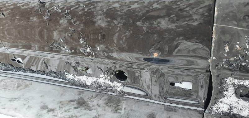 фото №2, Mercedes r w251 05- дверь задняя правое