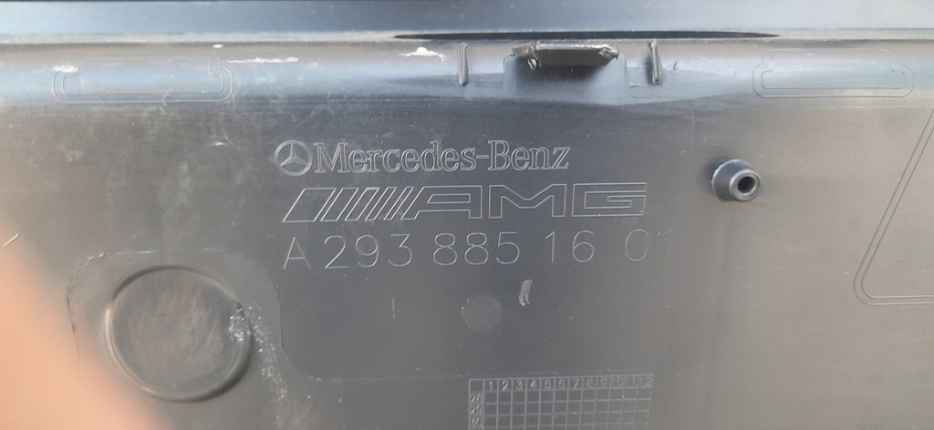 фото №15, Спойлер бампера задняя mercedes eqc amg w293