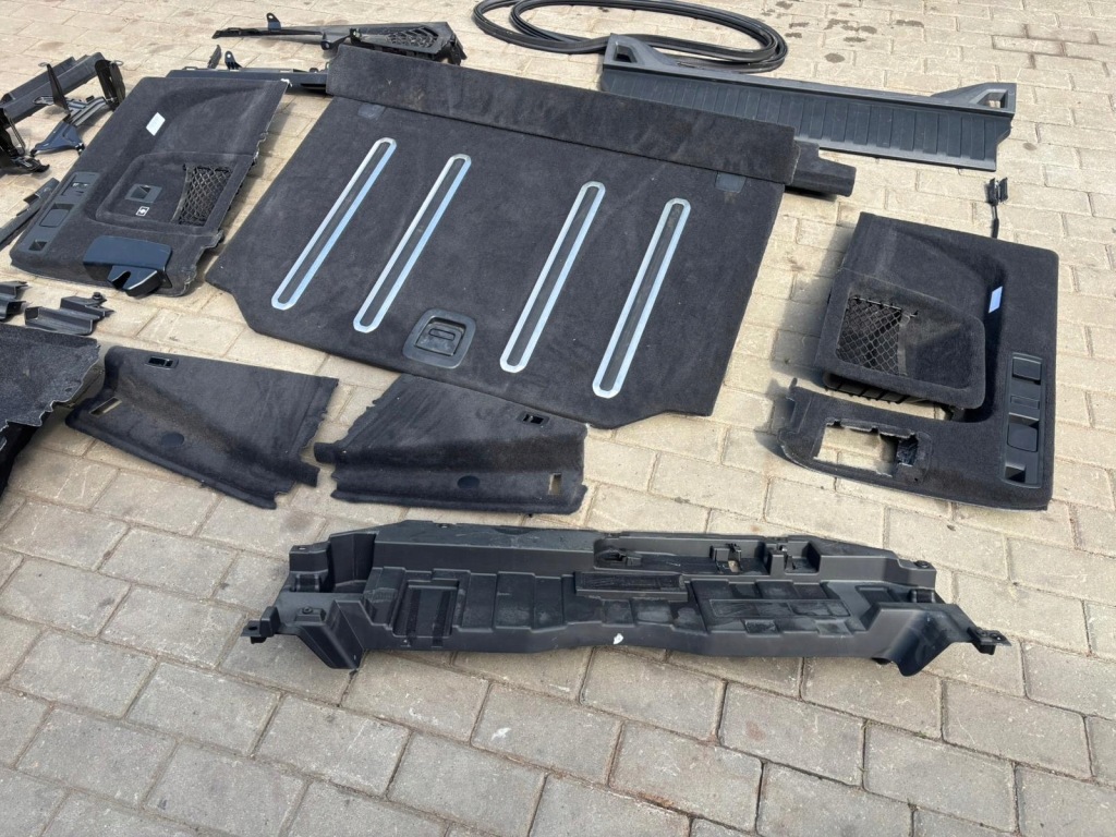 фото №6, Bmw x5 g05 обивка багажника задняя комплектная пол обшивка обшивки