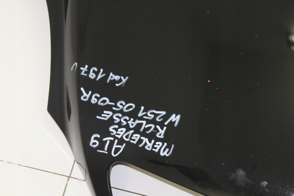 фото №5, Капот крышка двигателя mercedes w251 05-09r 197u