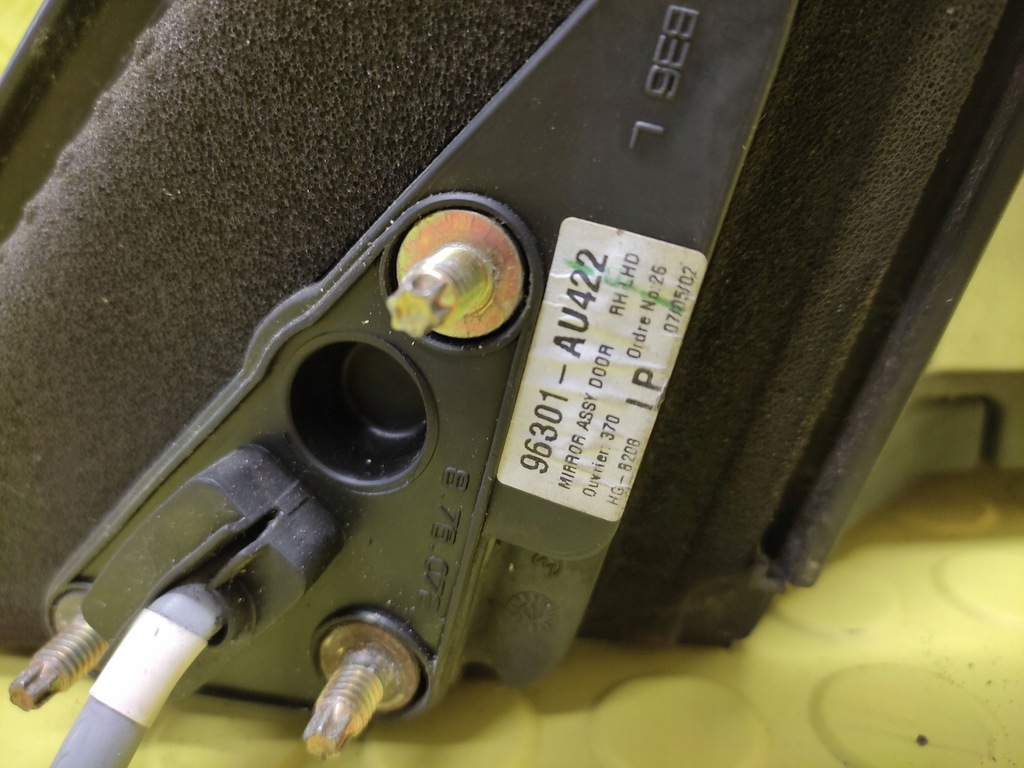 фото №8, Nissan primera p12 зеркало наружное правое 5pin