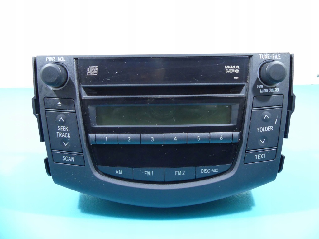 фото №2, Радио заводской toyota rav4 iii 86120-42160 радиопроигрыватель