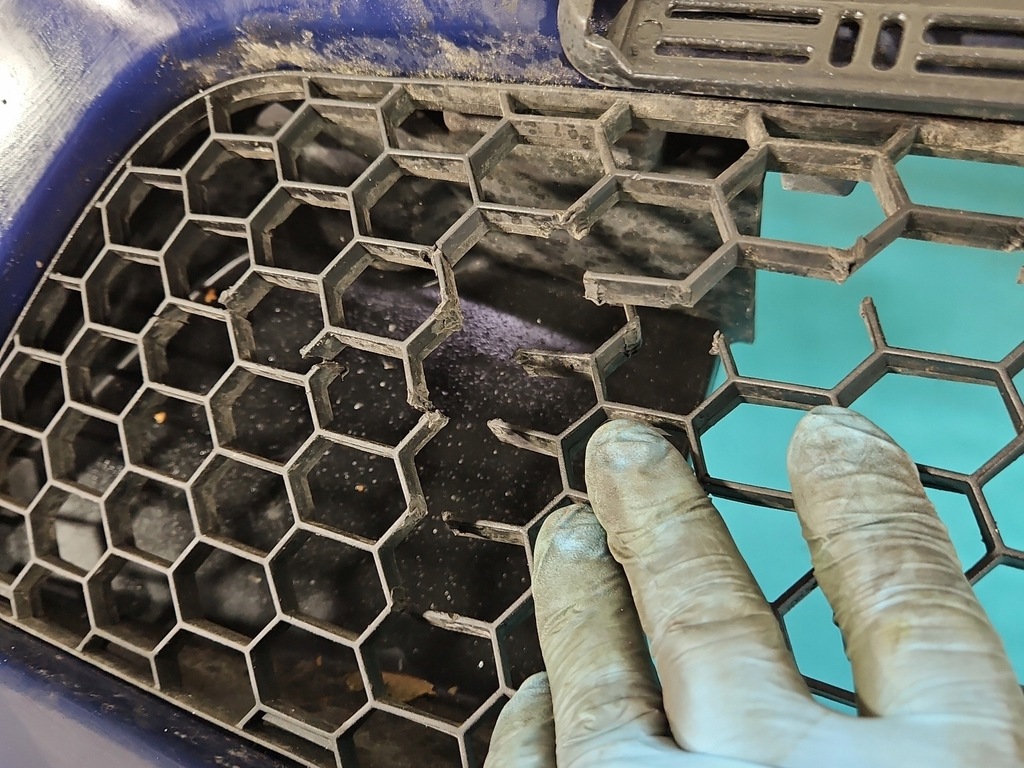 фото №11, Бампер перед dacia sandero i 08-12 granatowy dv61h