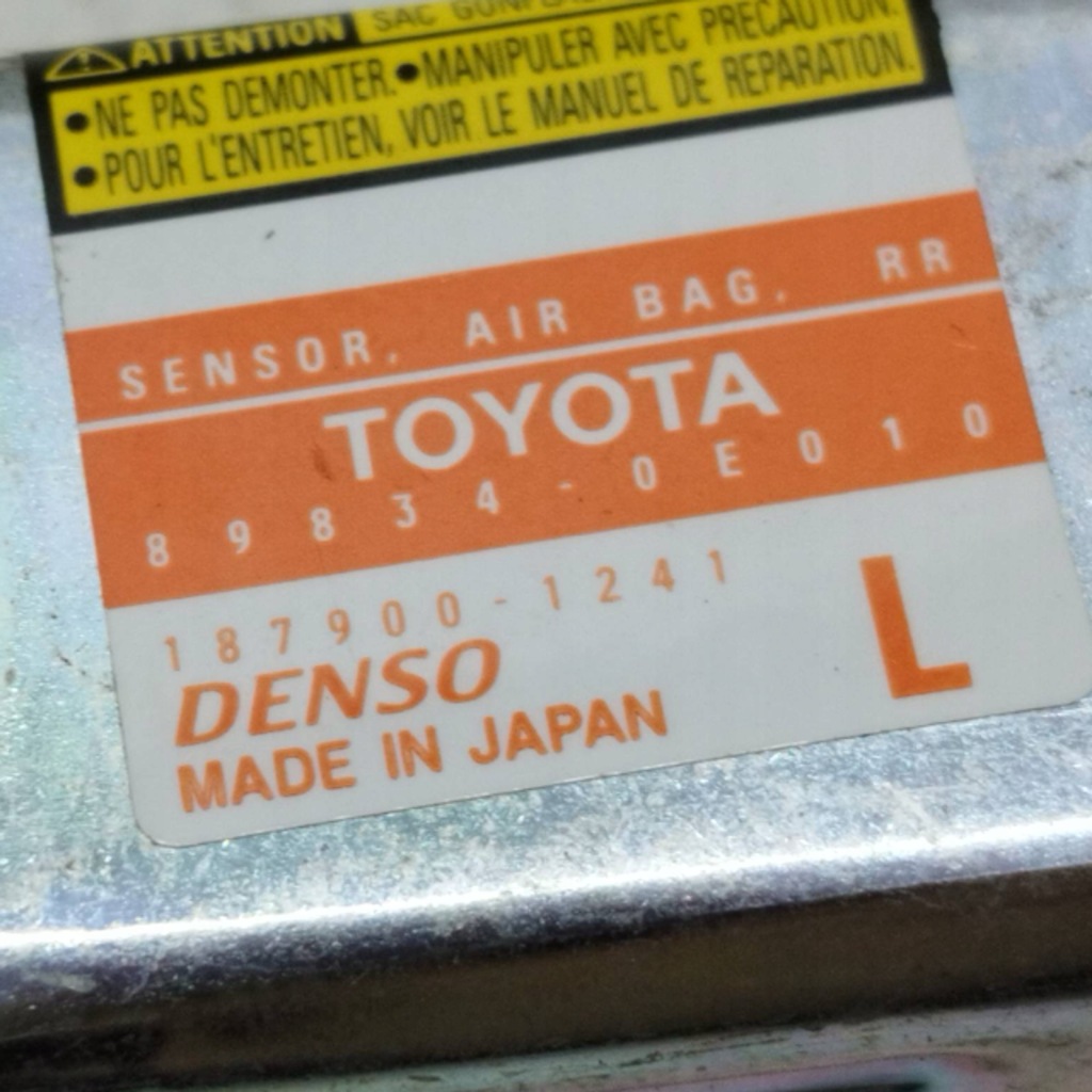 фото №8, 2006 lexus rx 330 - 350 - 400h датчик ударний подушка безпеки 898340e010