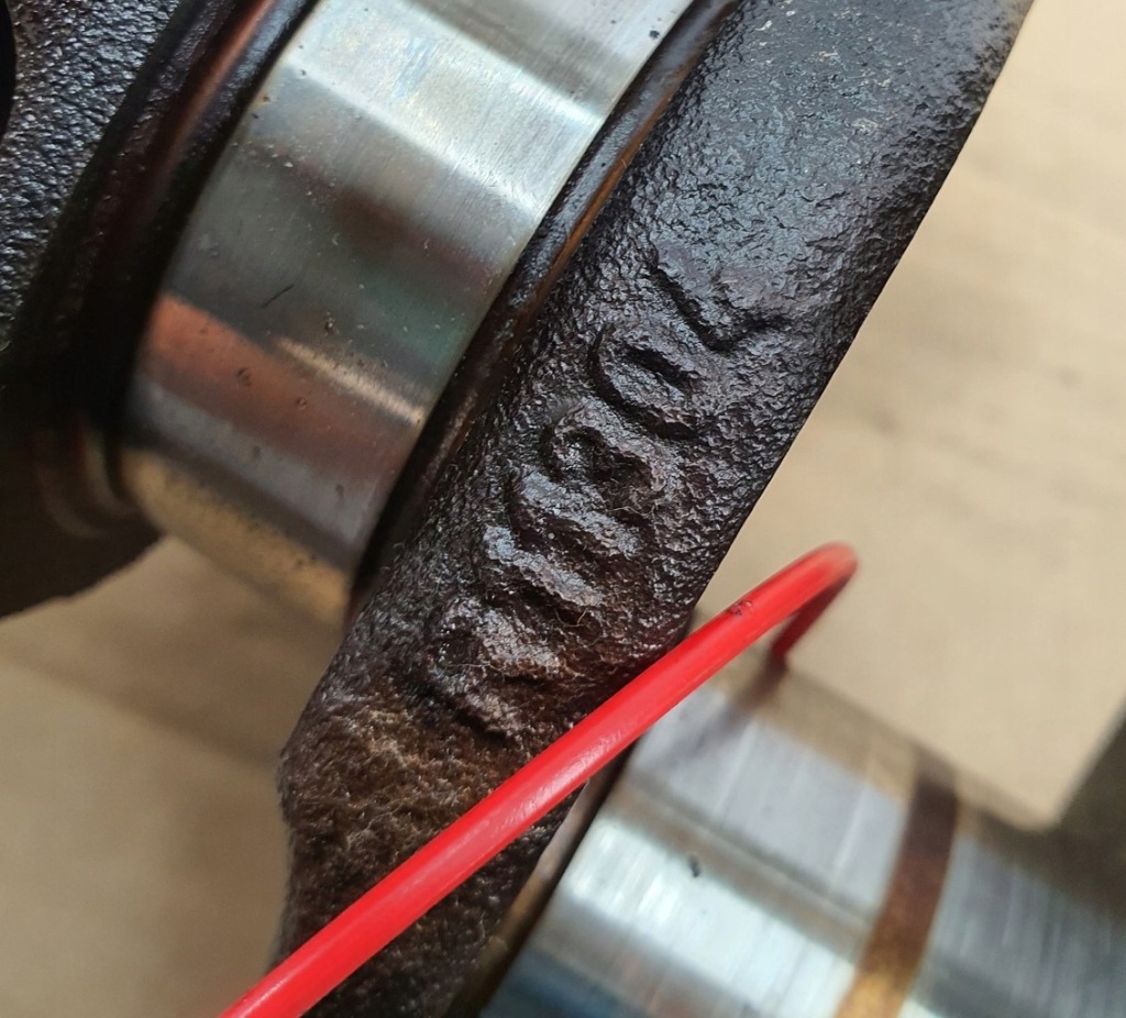 Wał колінчастий mercedes ml w163 4.3 v8 113942 Зі Шроту