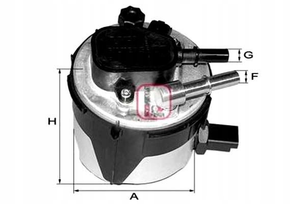 фото №1, Sofima фильтр топлива volvo c30 s40 ii s80 ii v50 v7