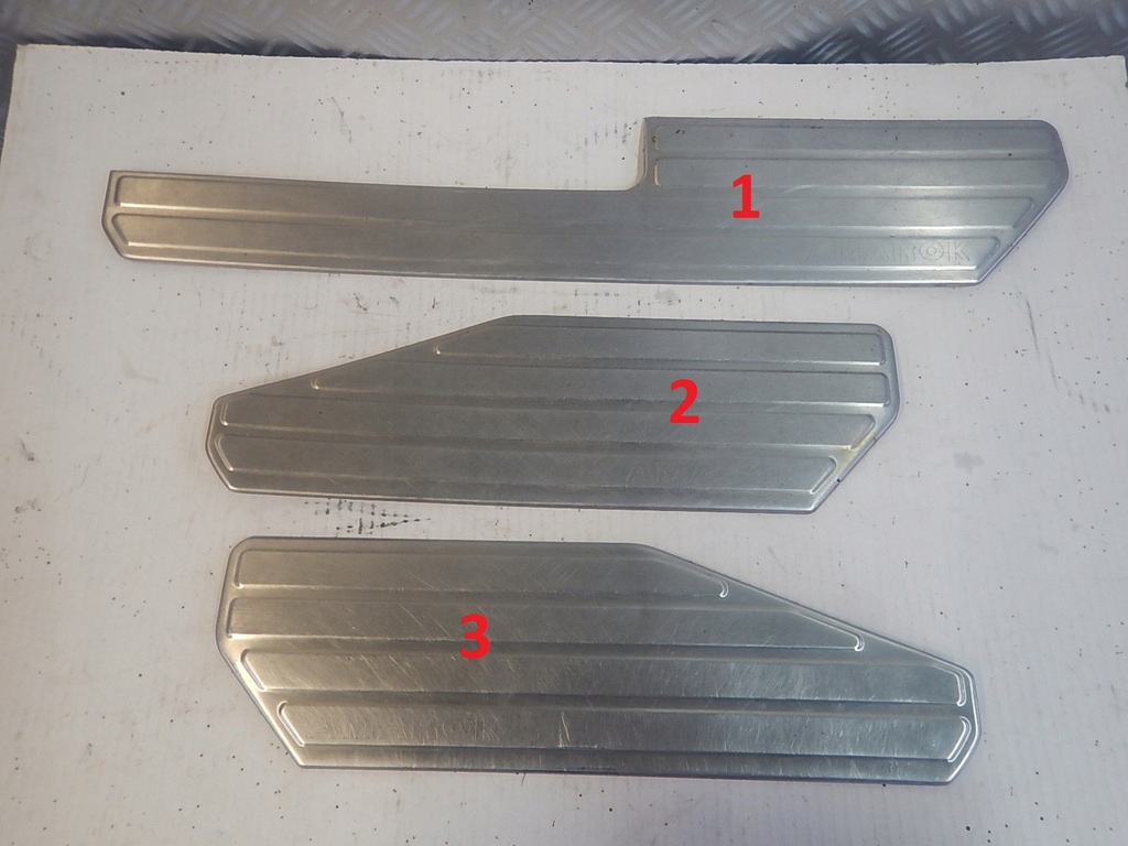 фото №1, Vw amarok tdi защита молдинг na порог порог